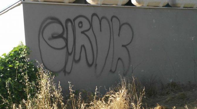 #incidència al #BarriTuróDeGardeny: “grafiti paret edifici” @paerialleida