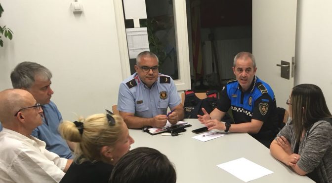 REUNIÓ AMB ELS COSSOS POLICIALS DE LLEIDA