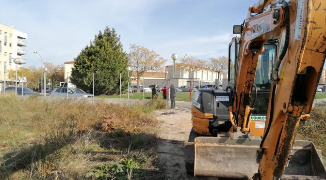 INICI DE LES OBRES  DE LA NOSTRA SEU SOCIAL