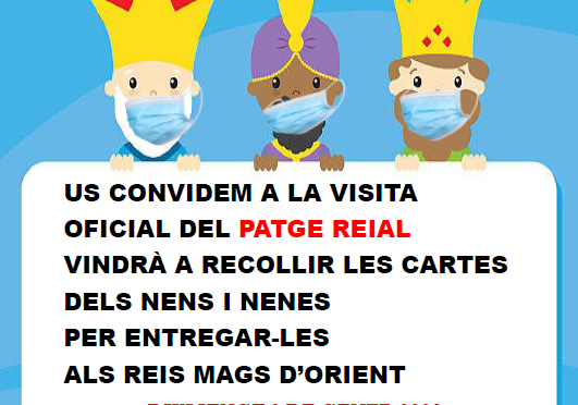 EL 2 DE GENER UN DELS PATGES REALS I ELS SEUS AJUDANTS PASARAN PER LA  PER LA ASSOCIACIÓ TURÓ DE GARDENY
