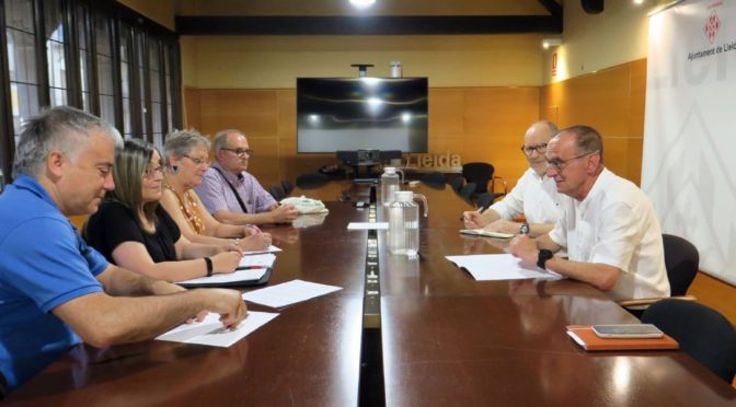 REUNIO AMB L´ALCALDE DEL DIA 7 DE JULIOL DE 2022